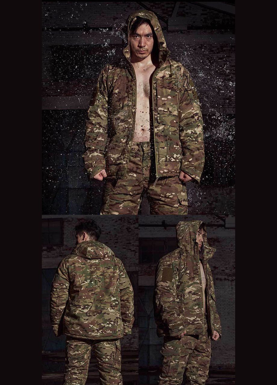 Куртка тактична ( весна - осінь ) Tactical Series Multicam мультикам з підкладкою Omni-Heat S Tactic (301533415)