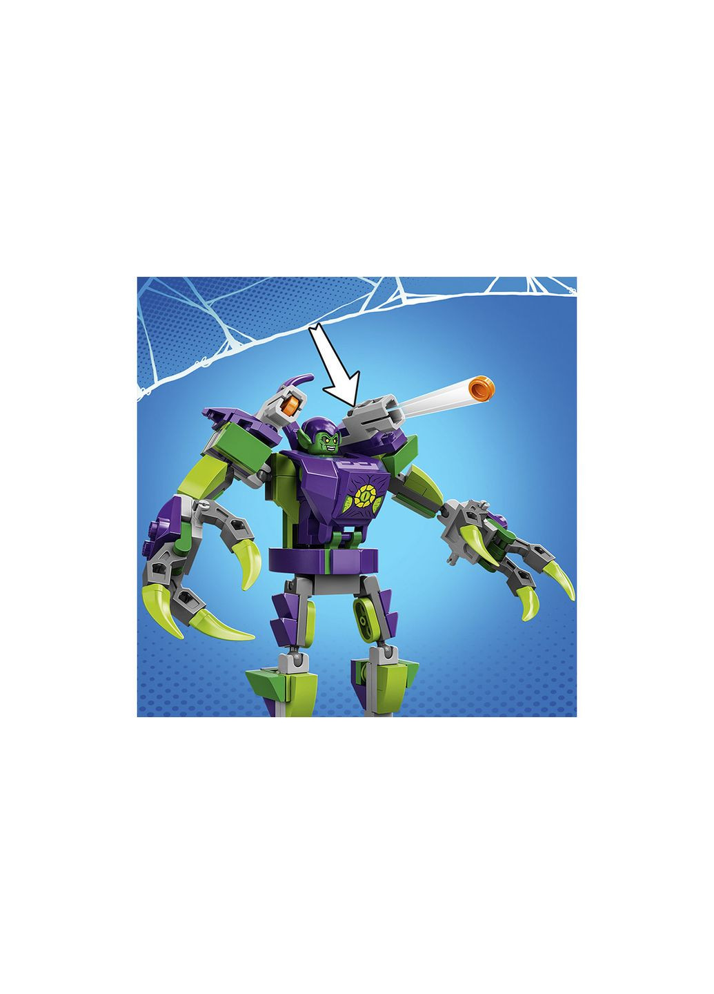 Super Heroes Marvel Битва роботів Людини-павука та Зеленого Гобліна (76219) Lego (304288663)