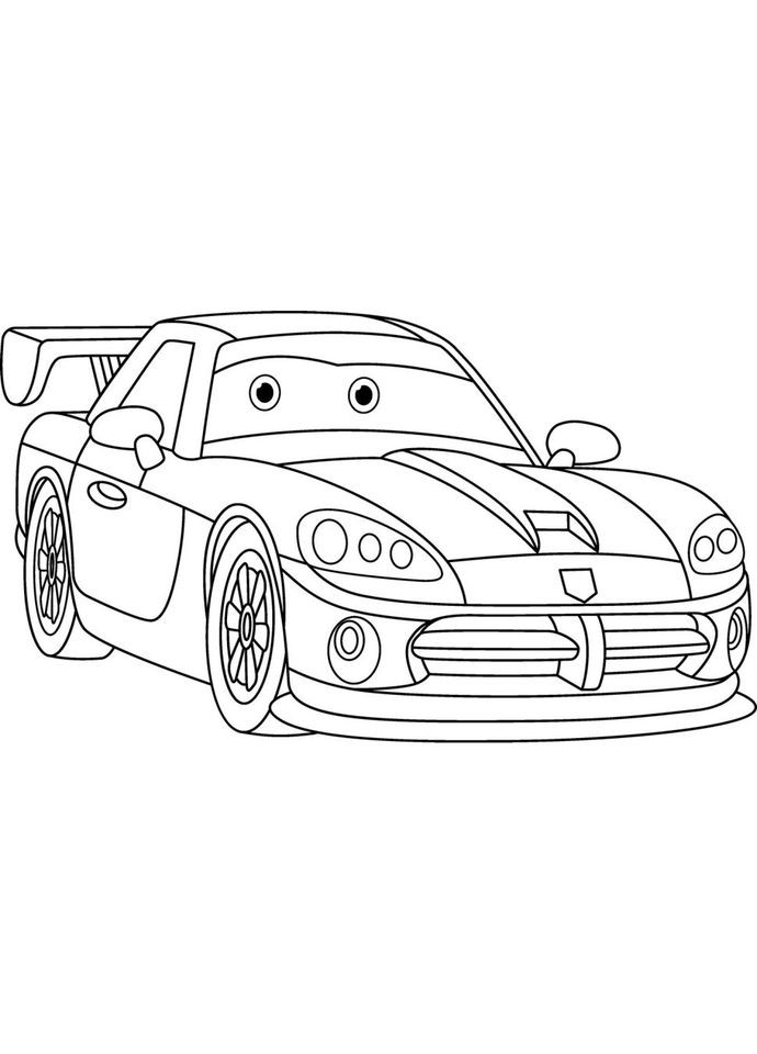 Розпис по полотну "Спортивна машинка" 15119-AC Art Craft (333700461)