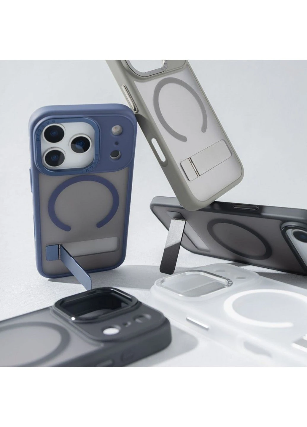 Чехол Mainstay Case with Magnetic Ring iPhone 17 Pro Max Black Proove (382773173)