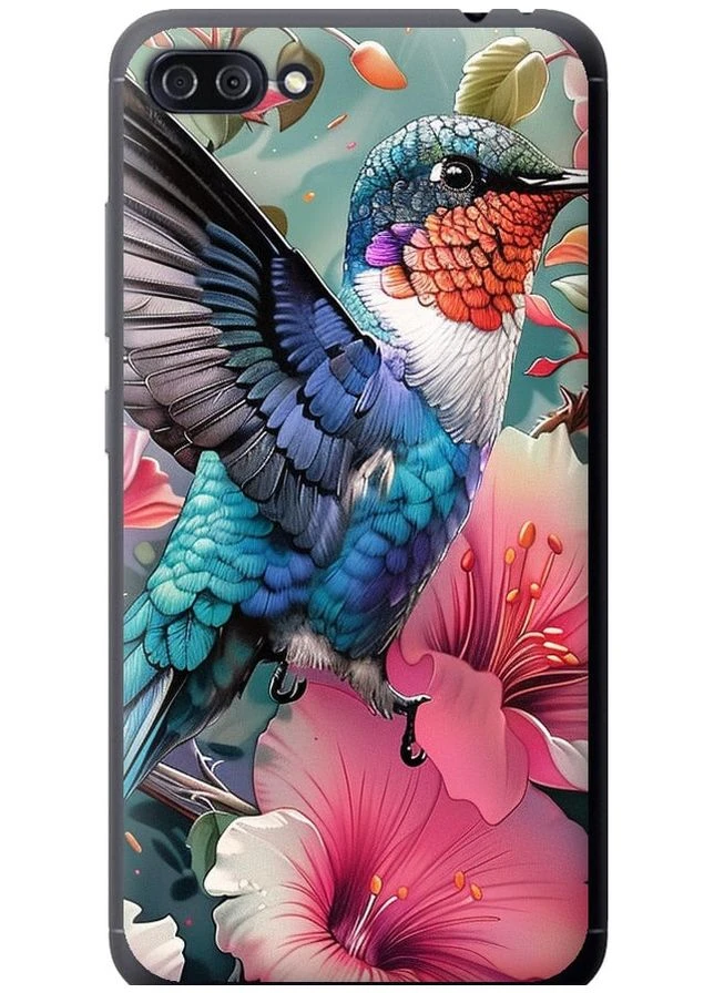 Силиконовый чехол 'Сказочная колибри' для Endorphone Asus ZenFone 4 Max ZC554KL (285786863)