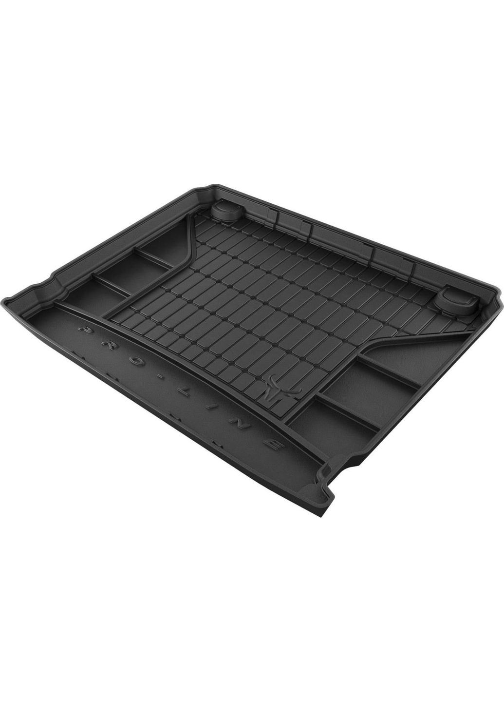 Резиновый коврик в багажник Pro-Line для Renault Clio (mkIV) 2012-2020 (универсал) (нижний) Frogum (361234667)