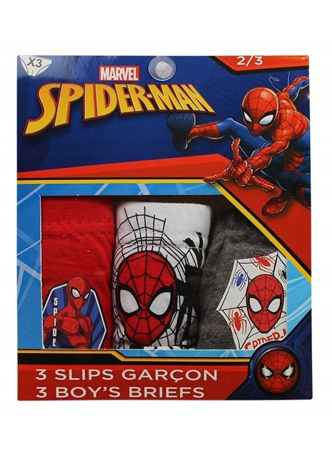 Трусики сліпи набір 3 шт. для хлопчика Spider-Man 900813-х Різнобарвний Disney (263428572)