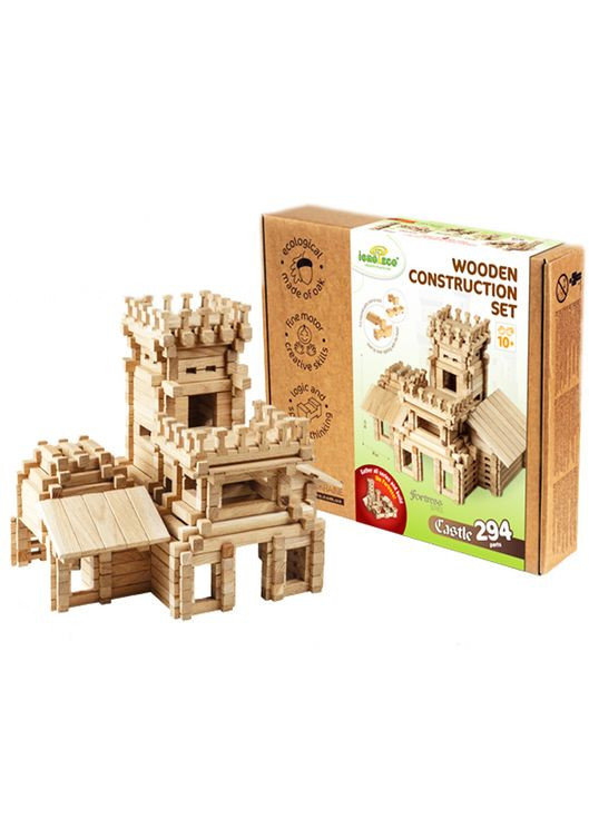 "Замок", конструктор, 294 дет. (4797/900361) Igroteco (324423439)