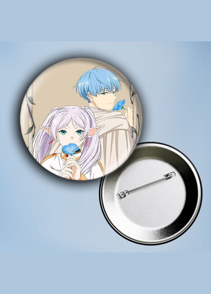 Значок на булавці Аніме Фрірен, що проводжає в останню путь #6 металевий 56 мм No Brand (304508132)