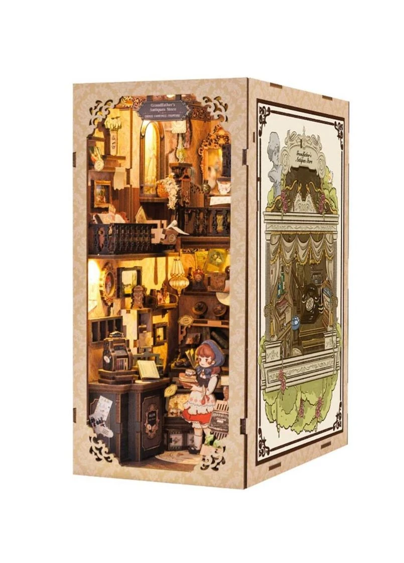 Бук Нук Grandfather’s Antique Store Book Nook DIY Інтерьерний конструктор DC01 No Brand (362453041)