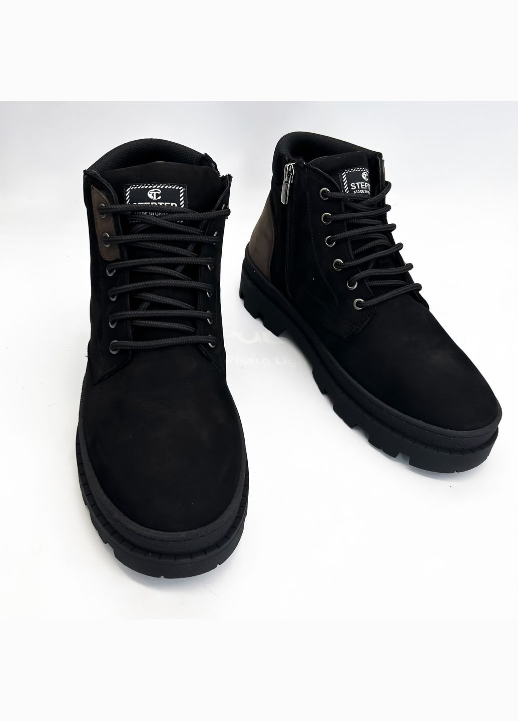 Черные зимние черевики Stepter