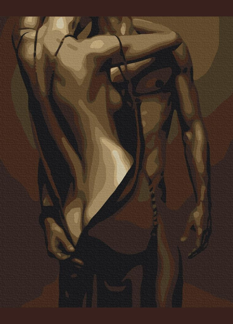 Картина за номерами для дорослих Гаряча пристрасть 40х50 см BS24601 Brushme (308987783)