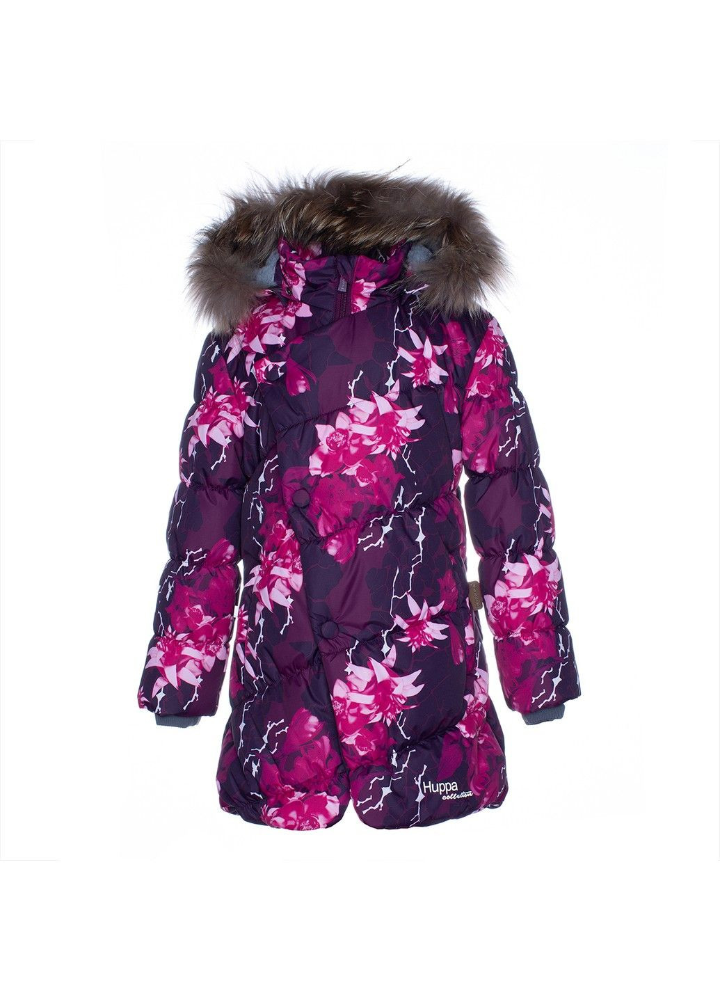 Бордовая зимняя куртка зимняя rosa 1 Huppa
