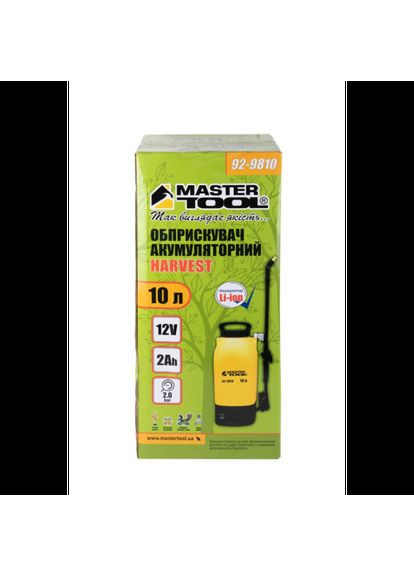 Опрыскиватель аккумуляторный Mastertool 10л Harvest (92-9810) Master Tool (349819641)