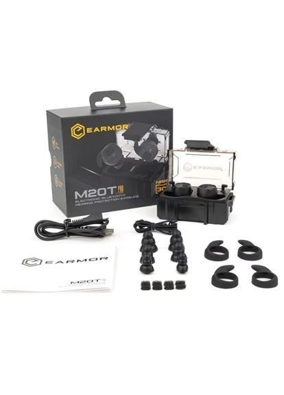 Активні навушники (беруші) M20T Pro. Чорний (00000006130) Earmor (373281832)