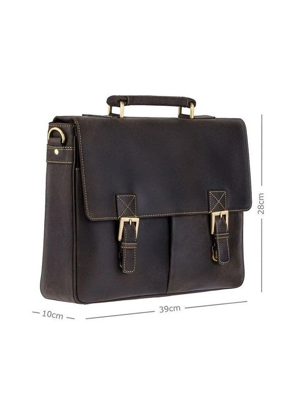 Портфель мужской Berlin Oil Brown (18716 OIL BRN) Visconti (332186406)