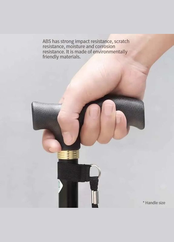 Регульована Телескопічна Складна Тростина W37 для Людей Похилого Віку та Людей з Труднощами під Час Ходьби (5024413) Clefers (300854162)