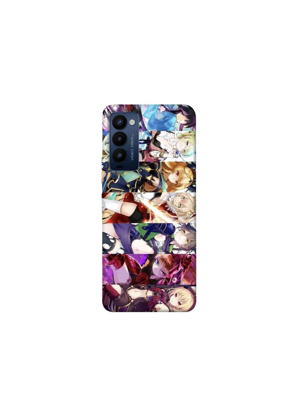 Чехол на TECNO Camon 18 Genshin Impact ver.2 Frontalka (395805015)