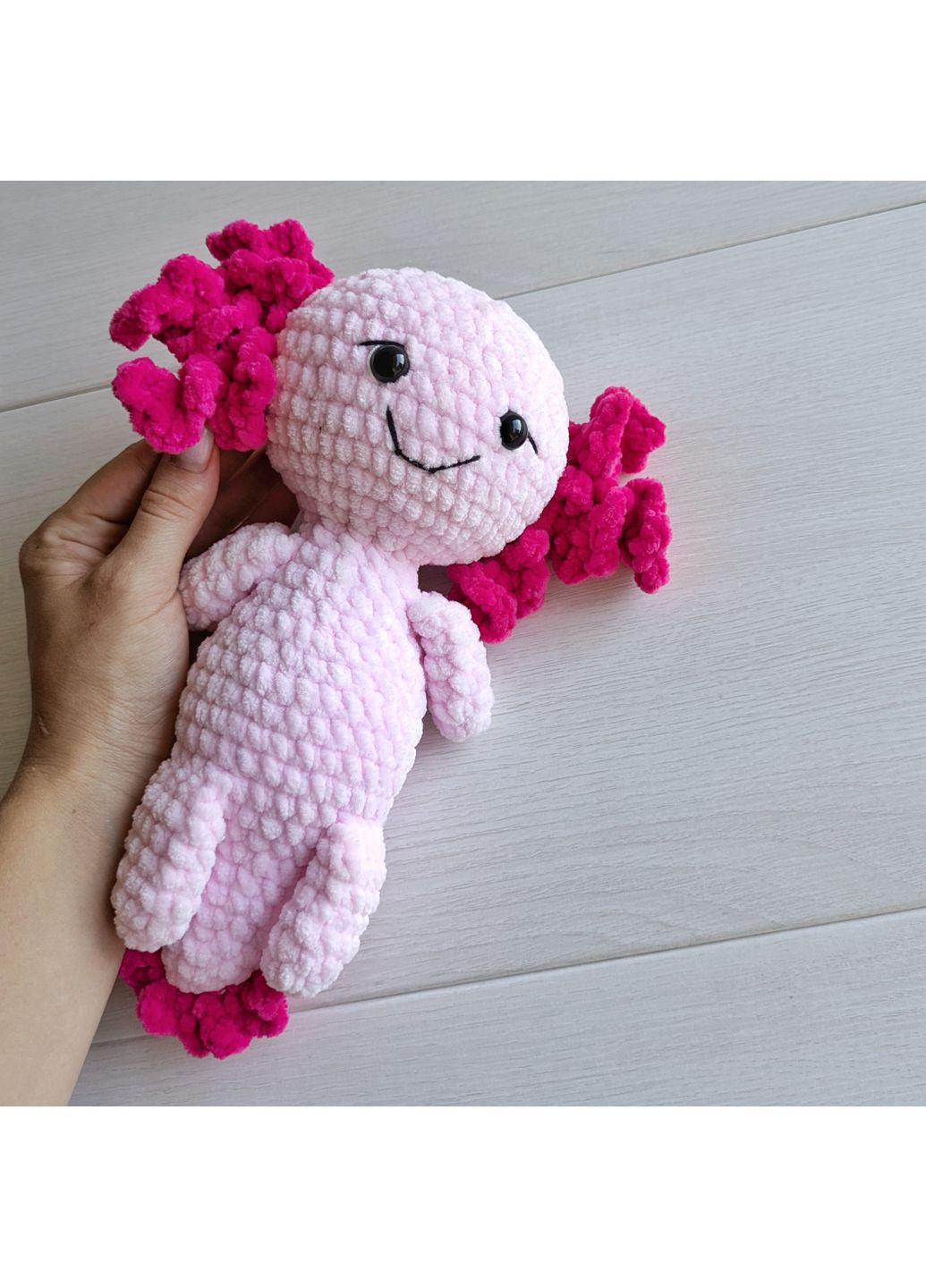 Набір для в'язання аксолотля, рожевий Hand Made (365250653)