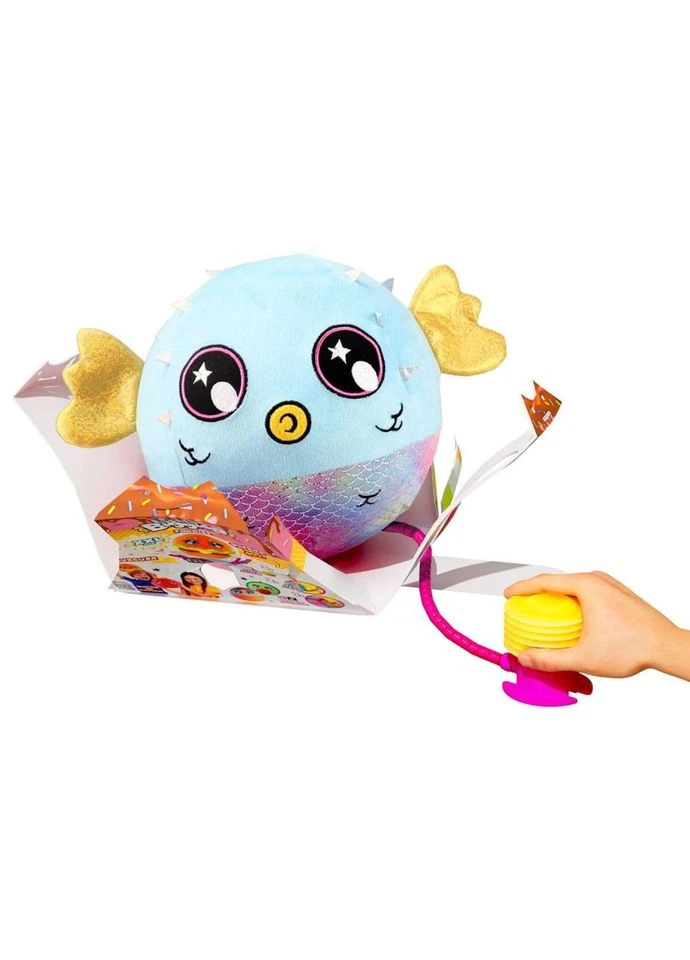 Игровой набор Рыба Фугу Biggies BIG002-BF надувная игрушка, насос 22 см No Brand (388539291)