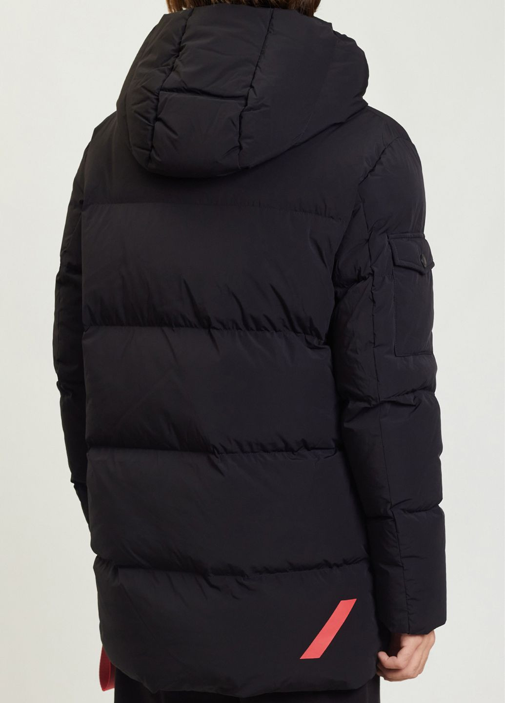 Чорний зимній Пуховик AFTER LABEL