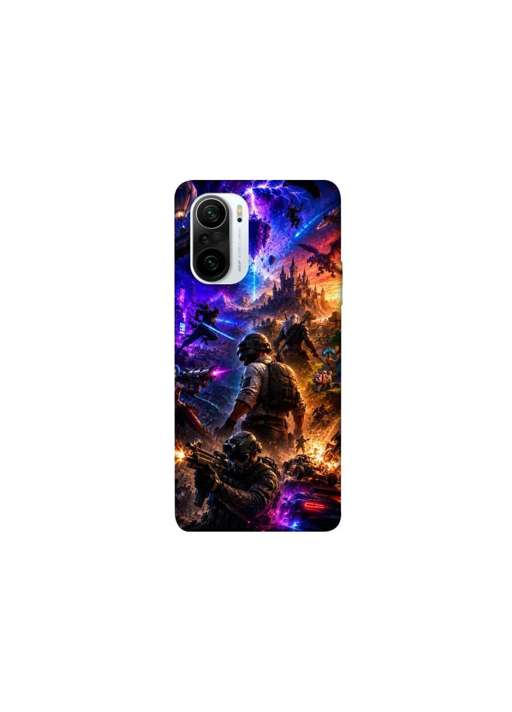 Чехол на Xiaomi Redmi K40 / K40 Pro / K40 Pro+ / Poco F3 My Games Frontalka (396367150)