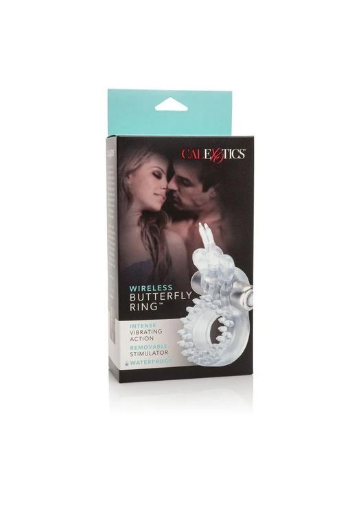 Эрекционное кольцо с вибрацией Wireless Butterfly Ring all СКИДКА2526 California Exotic (302509113)
