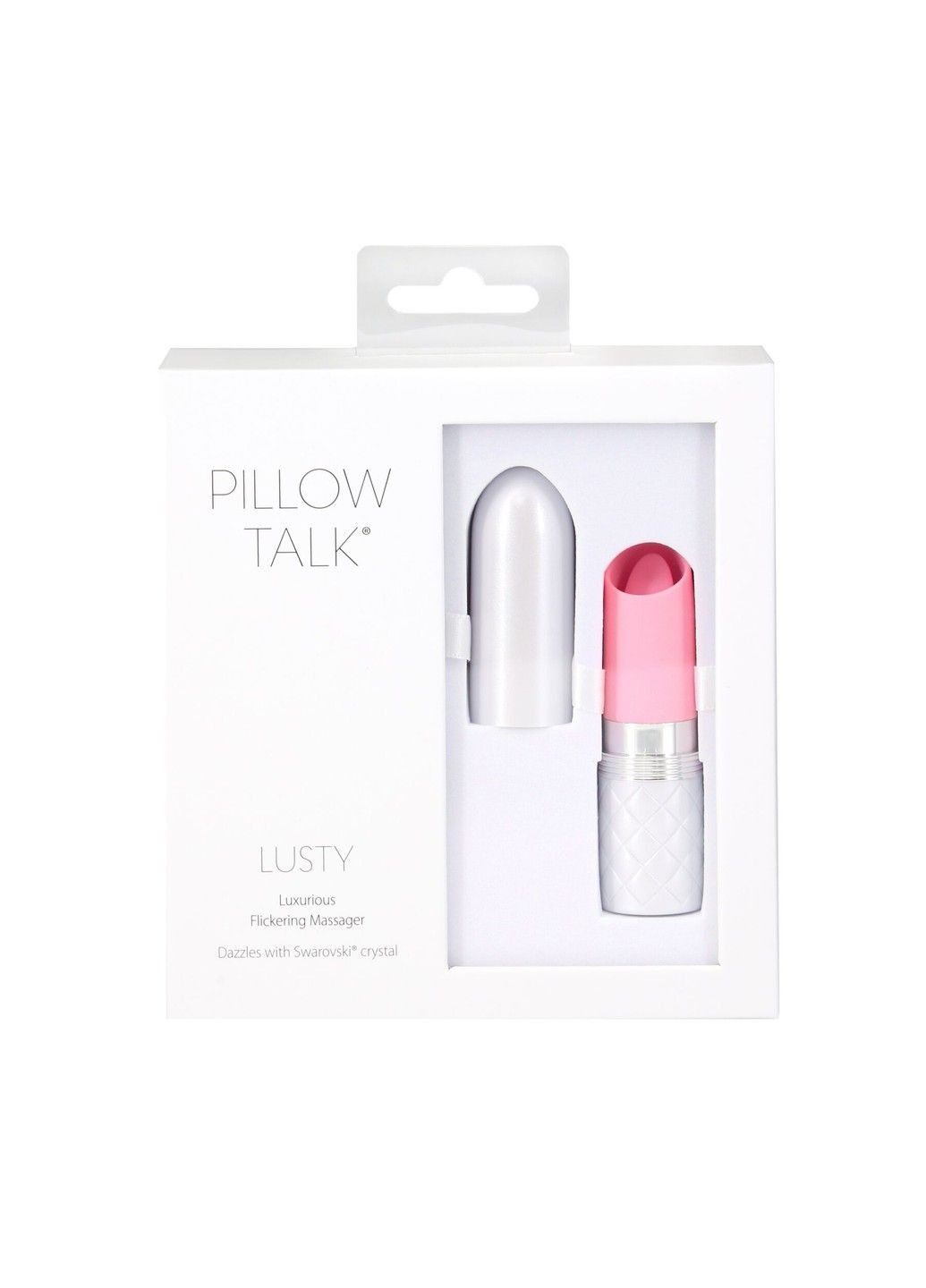 Вибратор Lusty Luxurious Flickering Massager - Pink Pillow Talk (315498194)