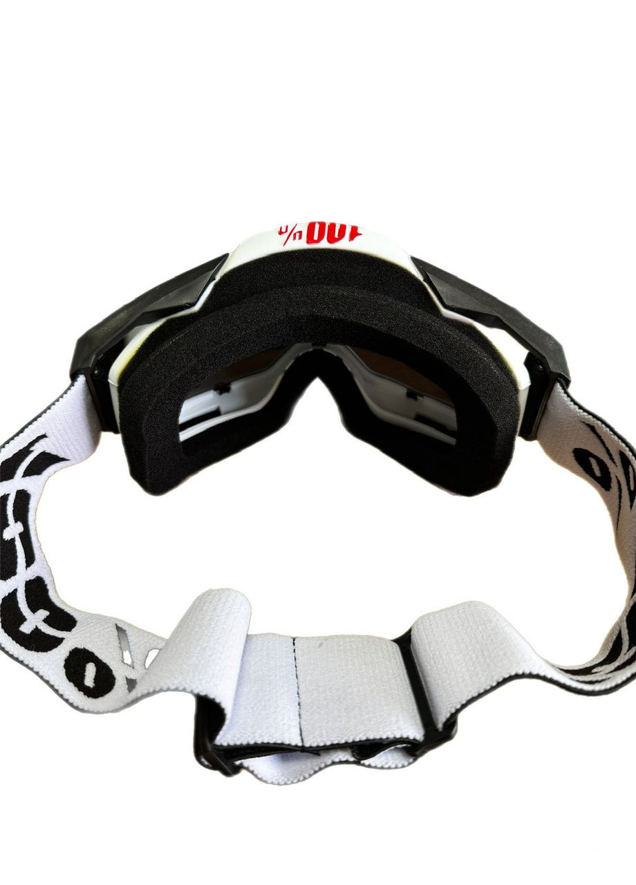 Мото очки мотоочки кроссовые эндуро Profi Black 100% затемненное стекло China (370677353)