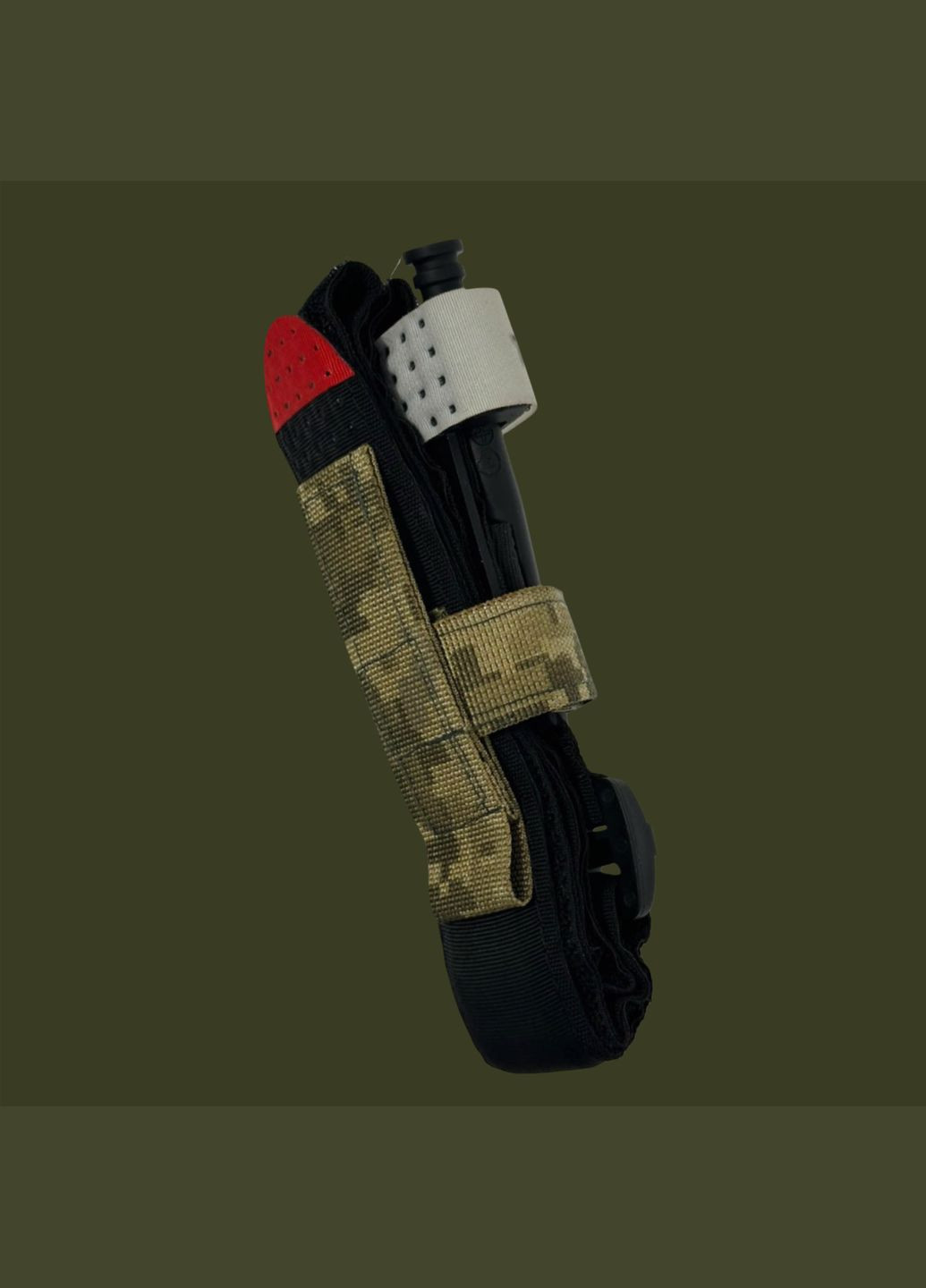 Тримач для кріплення медичного турнікету - джгута Чорний на Моллі Get’Man ACSR-DRGT-MRG-TP1-BLCK (316654222)