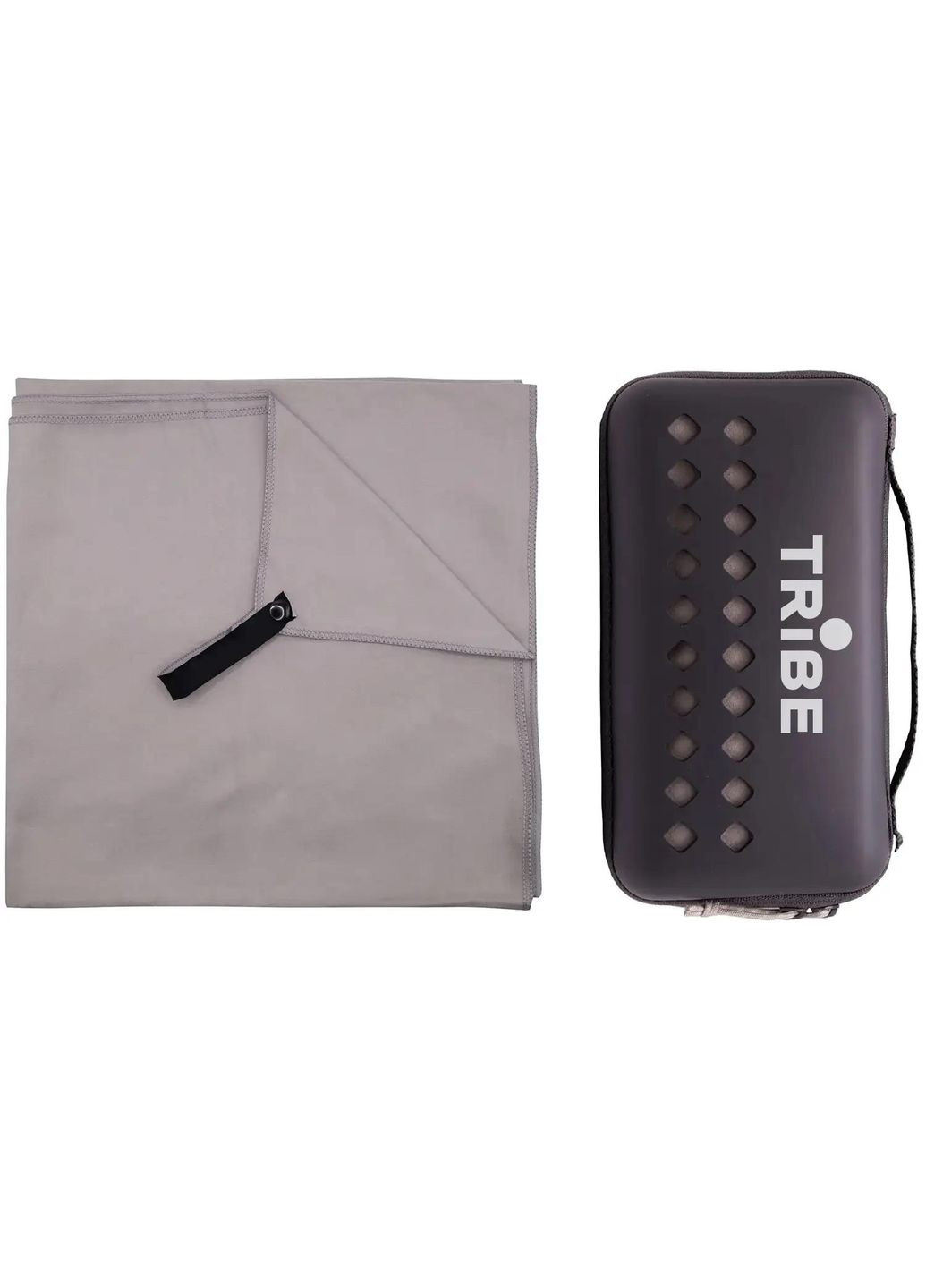 Полотенце из микрофибры 75х150 см в чехле Pocket Towel T-LC-0001-XL-grey Tribe серый