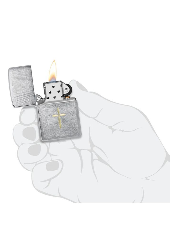Запальничка 200 Spiritual Cross Design Zippo (316468382)