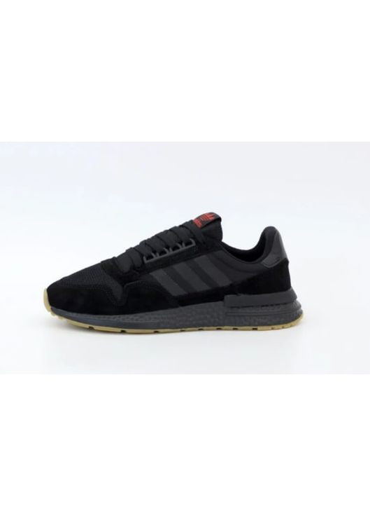 КРОССОВКИ ЖЕНСКИЕ ADIDAS ZX 500 RM BLACK АДИДАС ZX 500 No Brand чёрные демисезоны (369391884)