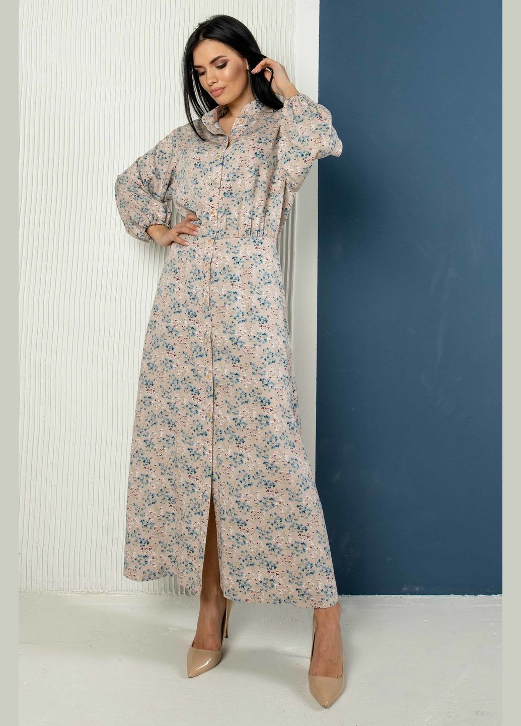 Бежевое кэжуал, праздничный, деловое платье ри мари лорелин пл 0622 RiMari