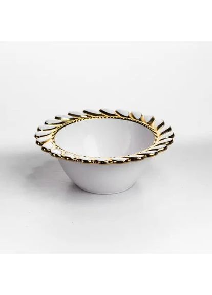 Тарілка глибока Tiffany порцелянова 25.5 см сервірувальна ML2006 Yiwu (386757207)