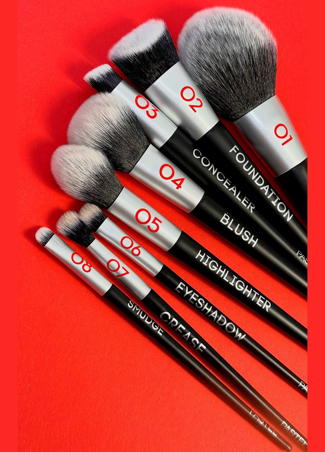 Пензель для тональної основи Profashion 02 Pastel пензлик для макіяжу (300172440)