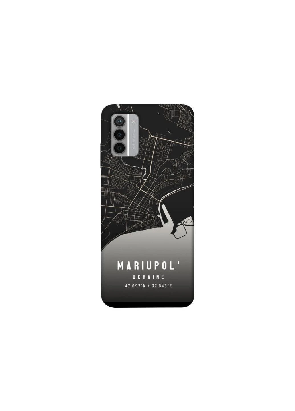 Чехол на Nokia G42 Mariupol map Frontalka (375685093)