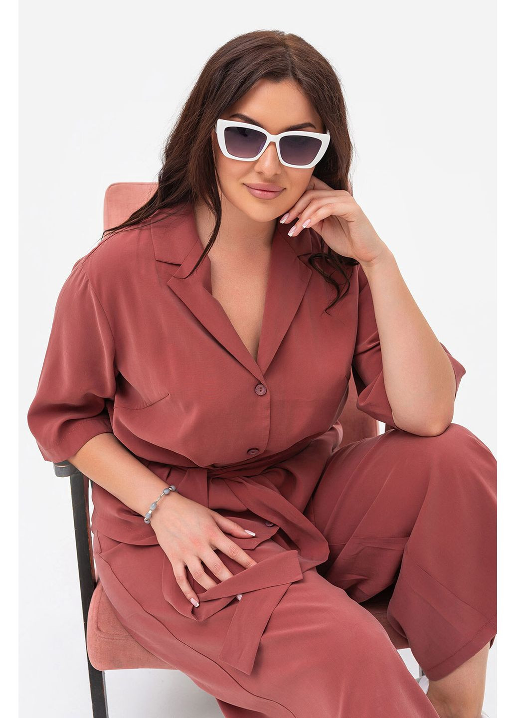 Сорочка SEA Теракотовий Garne (350314044)