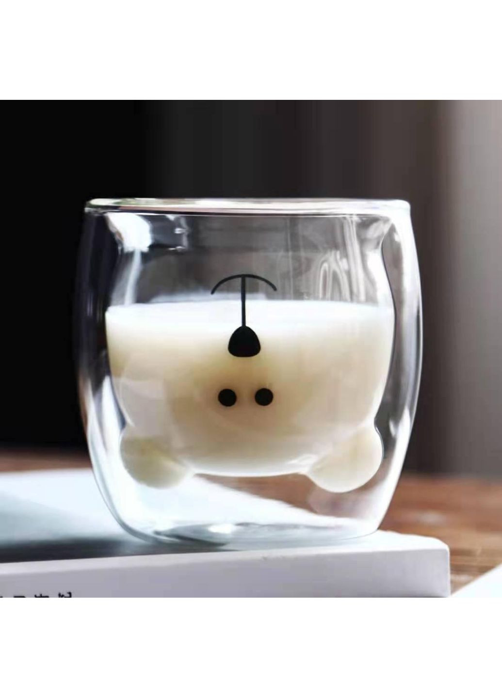 Набір склянок із подвійним дном Ardesto Animals AR-2625-GA 250 мл 2 шт No Brand (350918611)