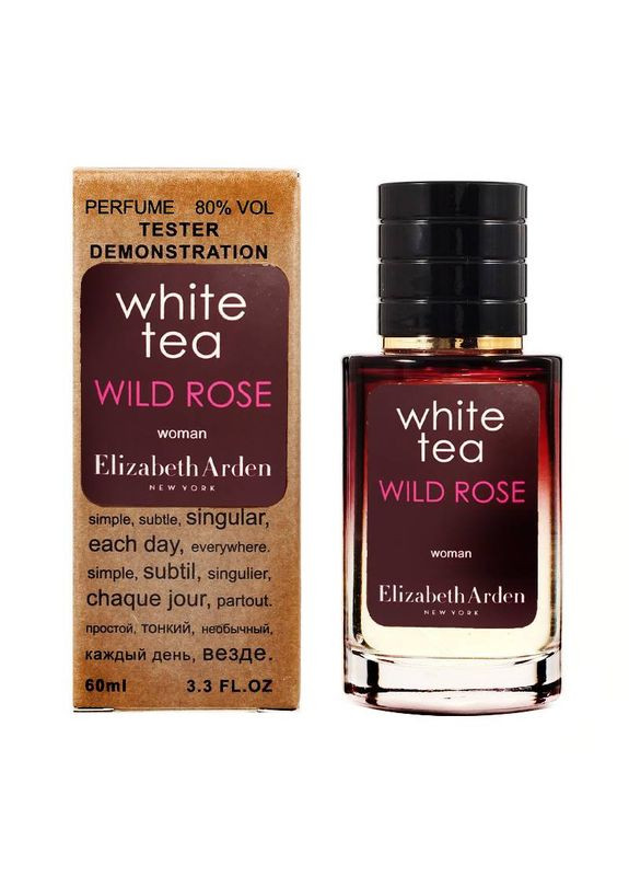 Жіночий парфум квітковий White Tea Wild Rose 60 ml No Brand (331901477)
