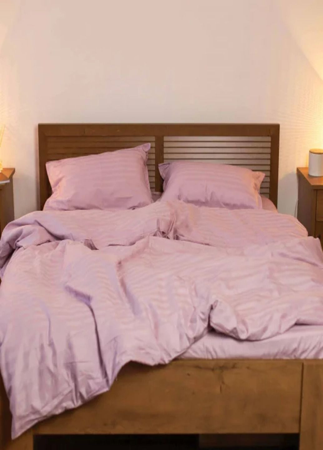 Постільна білизна Вилюта сатин страйп сімейна. Постіль Вілюта сім'я. Комплекти постільної білизни. Viluta Постільна білизна (346268538)