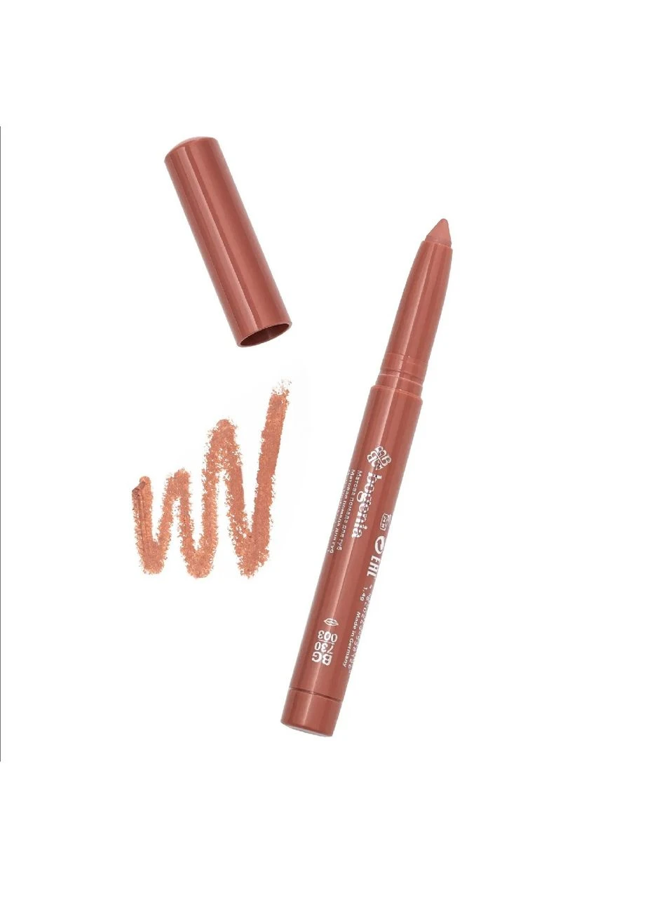 Помада-карандаш для губ Velvet Waterproof Matte BG730 №003 Коричневая Дыня, 1,4 г Bogenia (401043247)