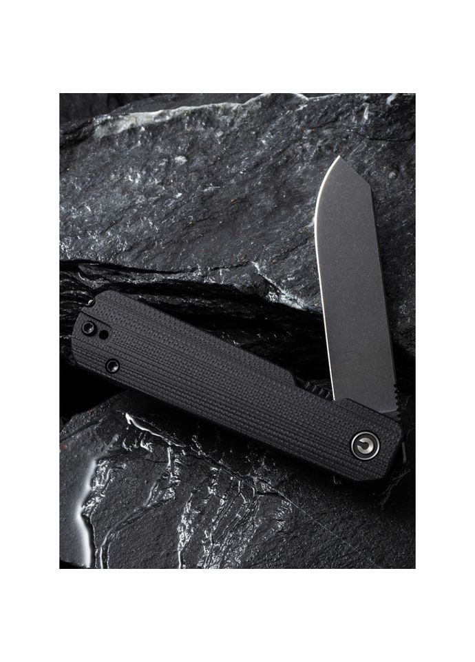 Ніж складаний Sendy Milled Black C21004B-2 Civivi (353504342)