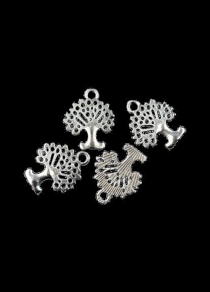 Підвіски Кулон дерево Античне срібло 17 мм x 14 мм Finding (316249091)