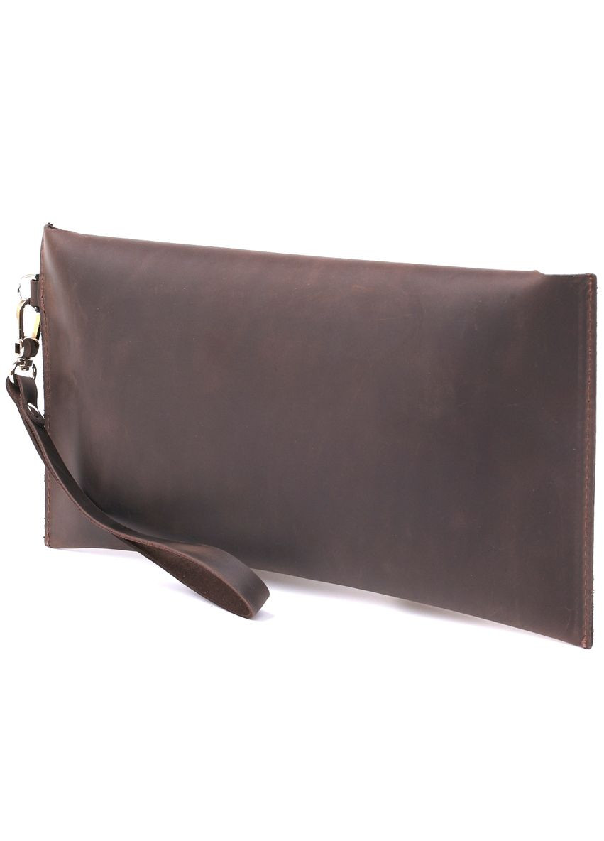 Шкіряна вінтажна тревел-косметичка коричневий 16428 Shvigel (335425623)