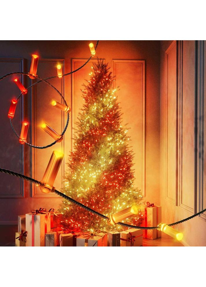 Гирлянда Smart LED Strings Candle RGB 200 12м (TWKC200RGB-G) Twinkly (322910597)