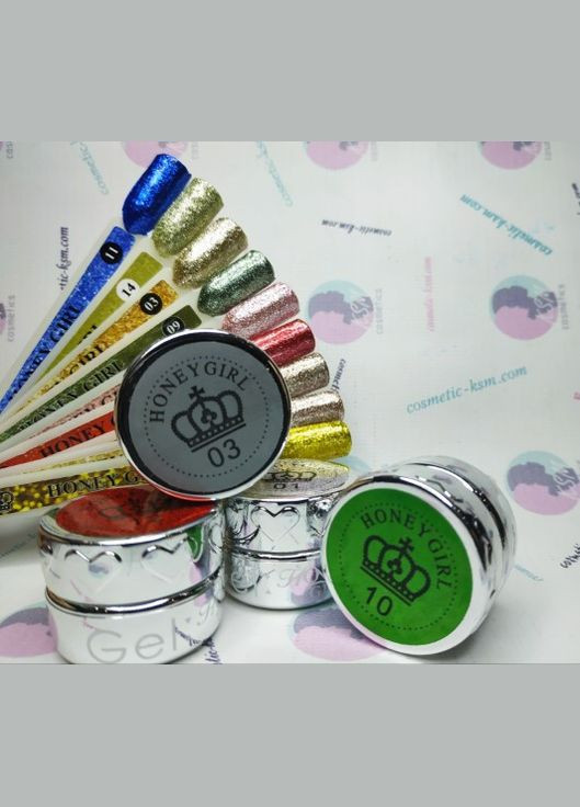 Жидкая фольга для дизайна Honey Girl №14 No Brand (299385642)