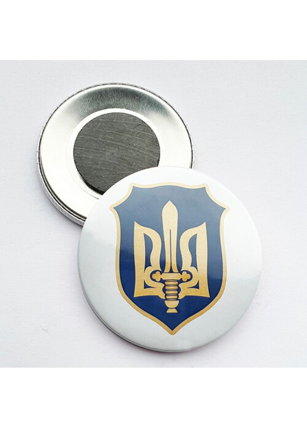 Магнит закатный Эмблема ОУН-М Щит 56 мм Dobroznak (365246705)