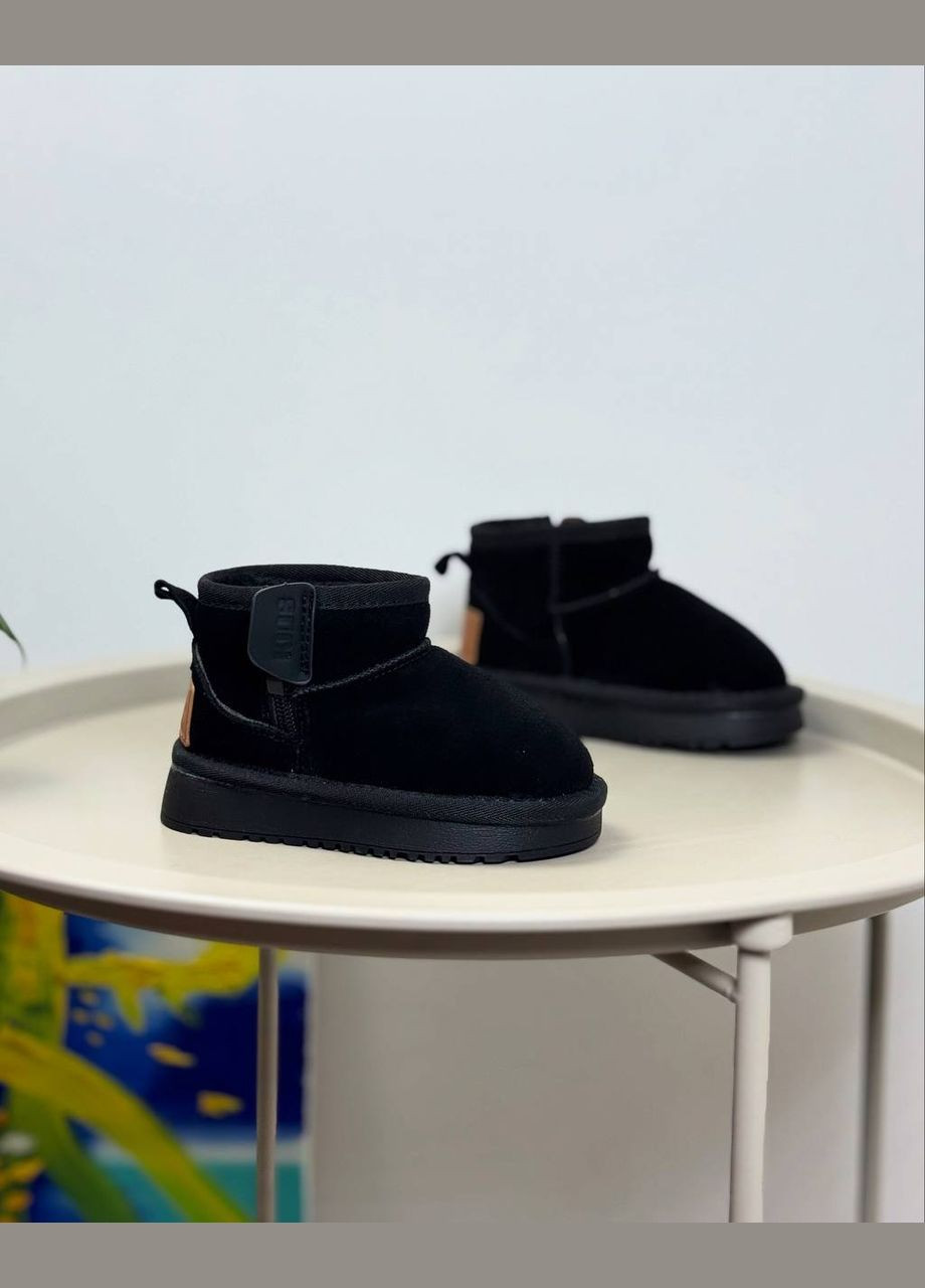 Уги дитячі чорні 1442 No Brand (313400702)