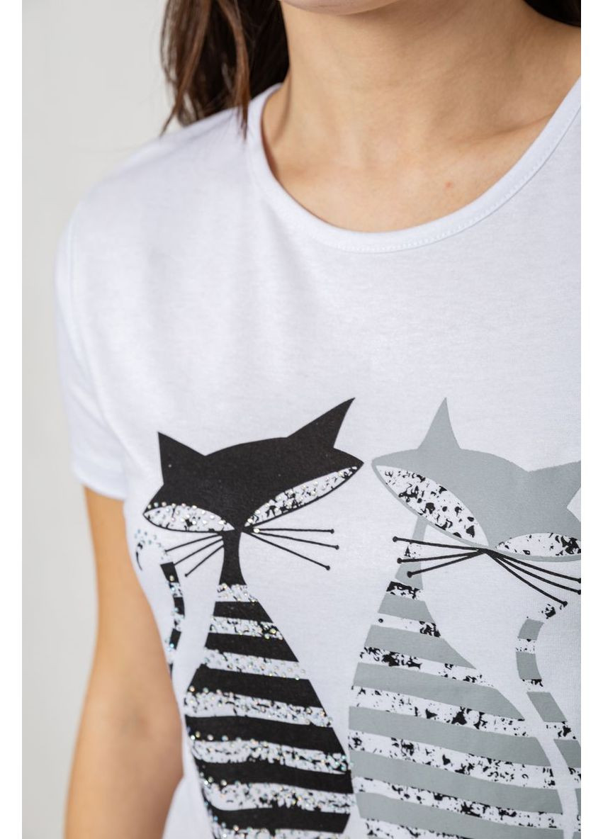 Футболка женская с принтом Sport Line - (324391787)