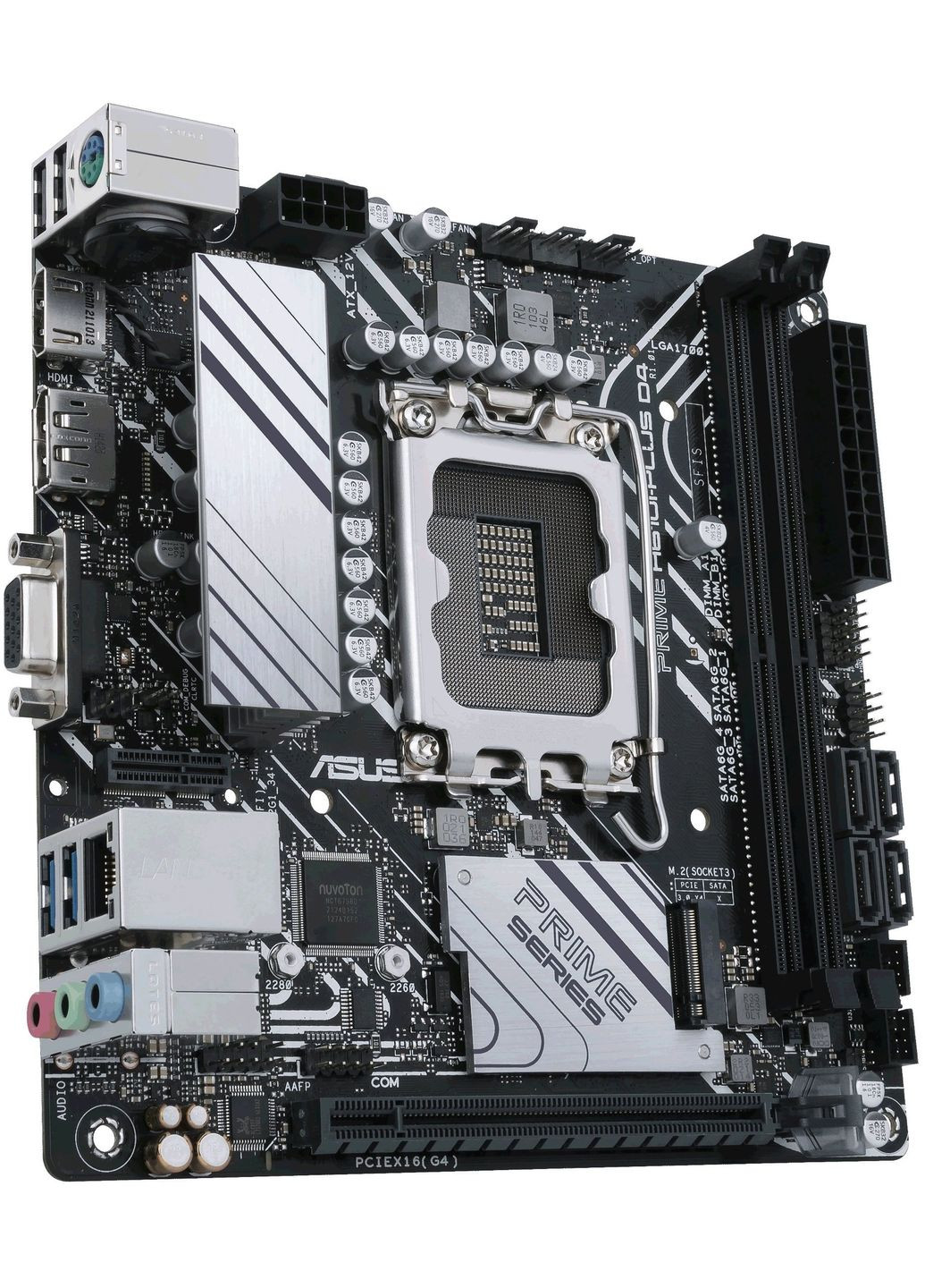 Материнська плата PRIME H610I-PLUS D4-CSM (s1700, H610) (90MB1B20-M0EAYC) Asus (360416424)