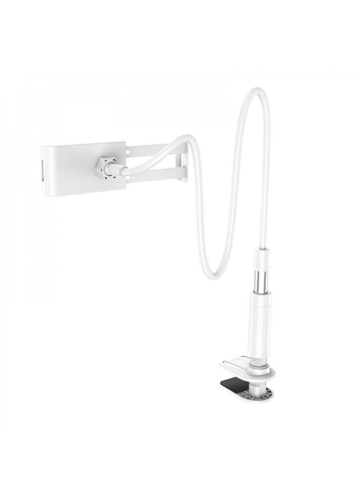 Гибкий держатель для телефона и планшета Balu tablet PC stand Подставка настольная 360° Silver White Hoco (317404411)