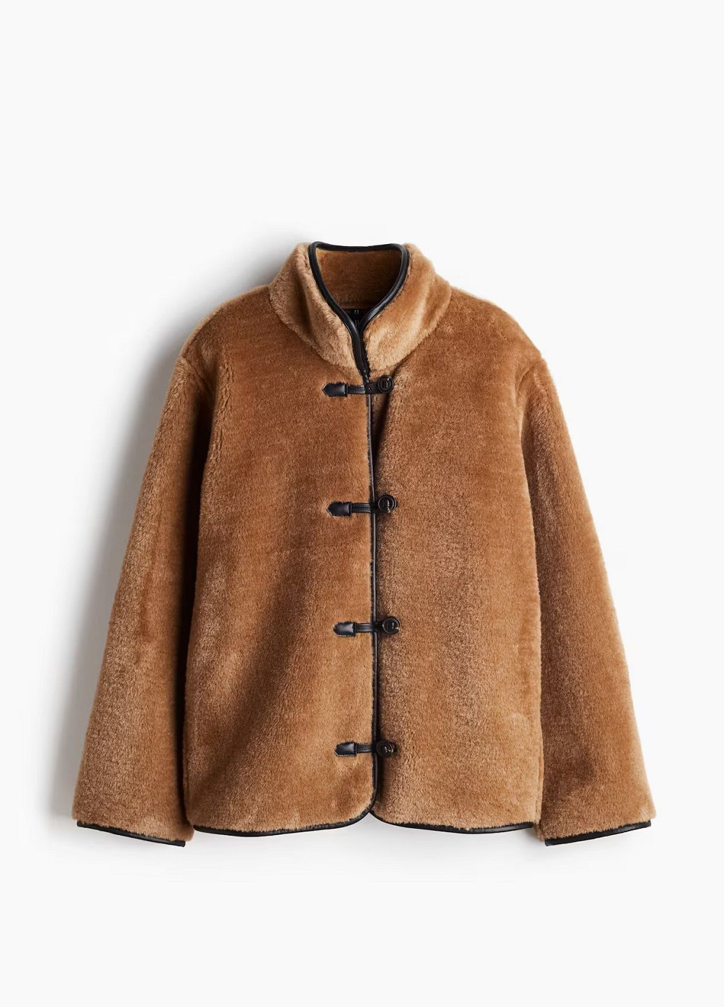 Темно-бежевая демисезонная куртка H&M