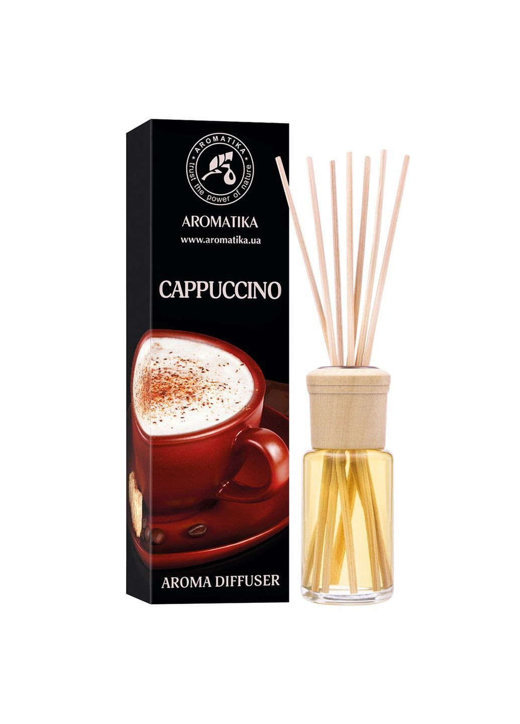 Аромадіфузор Капучино 50 мл (4820256944950) Ароматика (364274230)